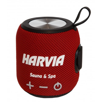 Vízálló szauna hangszóró HARVIA, piros