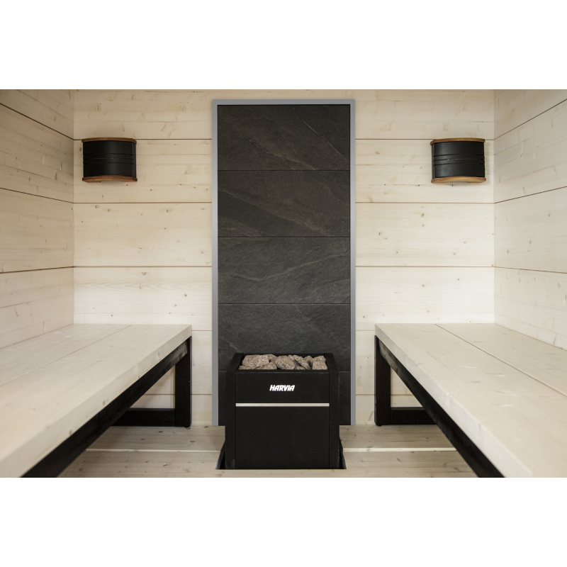 HARVIA kőfal, Szürke keret