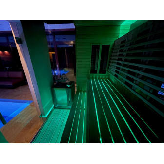 SAUFLEX RGB LED FLOODLIGHT, VEZÉRLŐEGYSÉGVEL