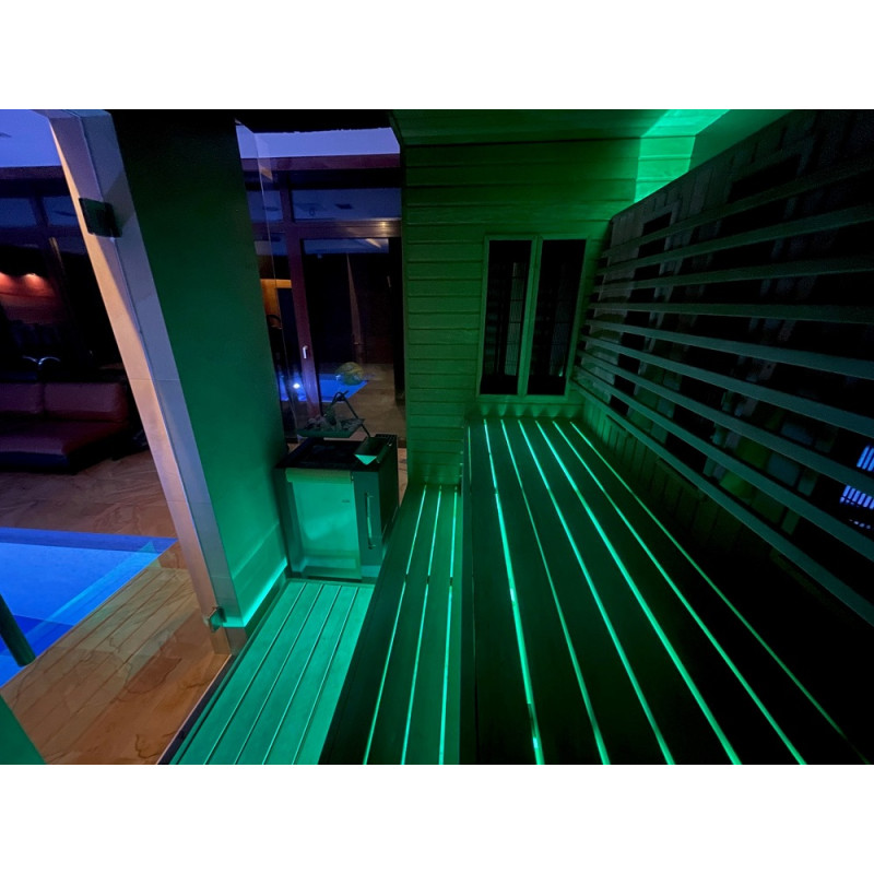 SAUFLEX RGB LED FLOODLIGHT, VEZÉRLŐEGYSÉGVEL