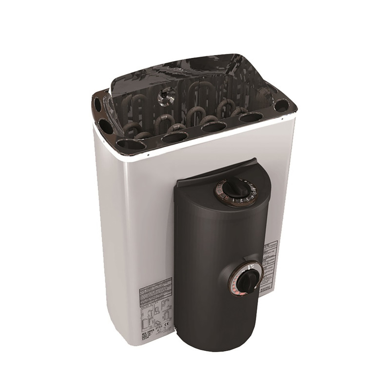 Elektromos szaunakályha – SAWOTEC Mini X Corner 3,6 kW, vezérlőegységgel