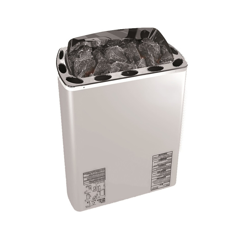 Elektromos szaunakályha - SAWOTEC MINI X Corner 2,3kW, vezérlőegység nélkül