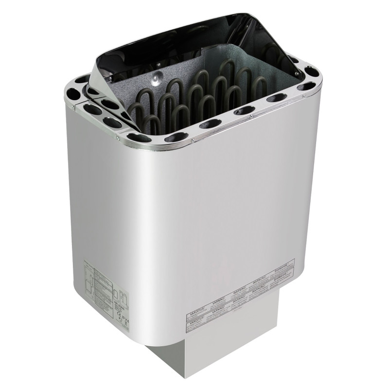 Elektromos szaunakályha – SAWOTEC Nordex Next, vezérlőegység nélkül 6 kW