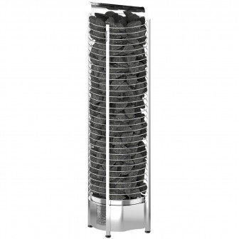 Elektromos szaunakályha – SAWOTEC Tower Wall, vezérlőegység nélkül 6 kW