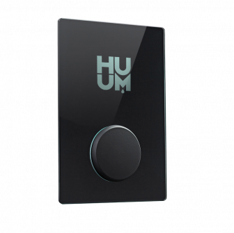 Elektromos szaunakályha vezérlőpanel - HUUM UKU 4.2 Wifi, Üveg, fekete