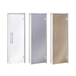 AD BENELUX üvegajtók gőzszaunához 