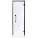 AD üveg szaunaajtó, Fekete keret - 1