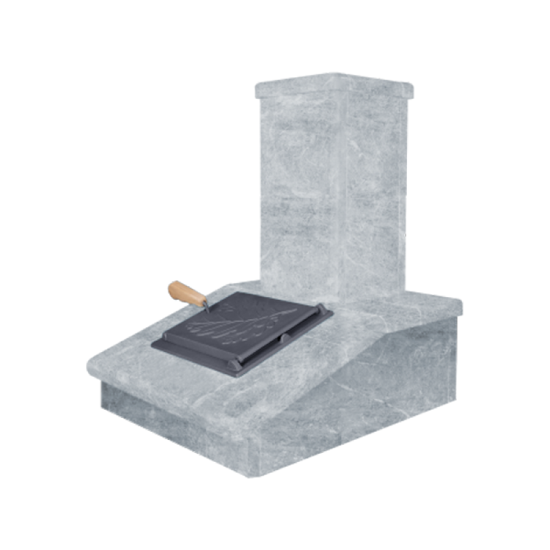 Kőkémény, Talkochlorite, 540 mm