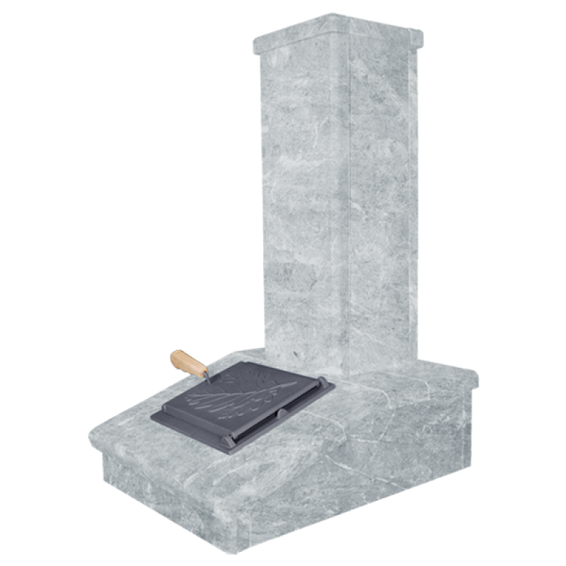 Kőkémény, Talkochlorite, 790 mm Kőkémény, Talkochlorite, 790 mm