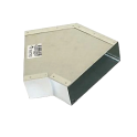 Könyök lapos 5F15 / 45 - 0