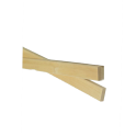 Szauna takaró díszléc, 15 x 45 mm - 1