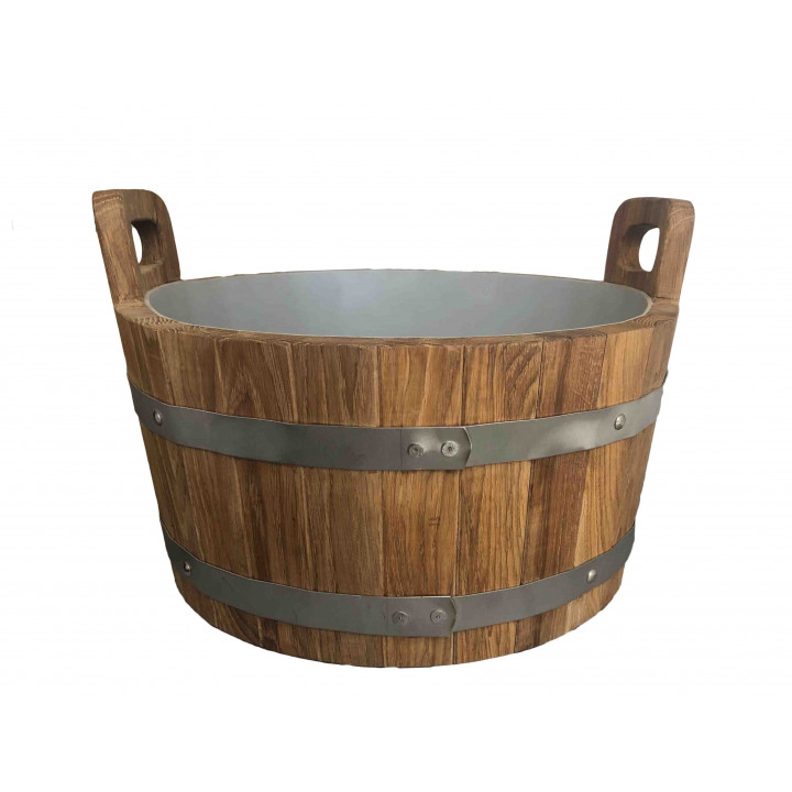 Tölgyfa vödör, 24 l