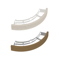 Biztonsági korlát - SAWOTEC Ari Corner fűtéshez 