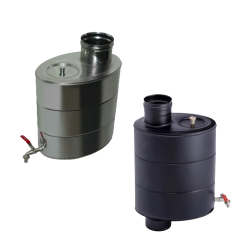 Ovális tartály vízmelegítéshez, d.115mm 