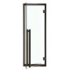 AD MODERN üveges szaunaajtók, átlátszó üveg színben
