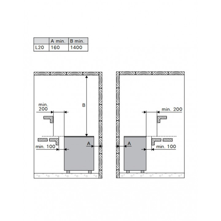 Elektromos szaunakályha - HARVIA Club Pro L20 20 kW