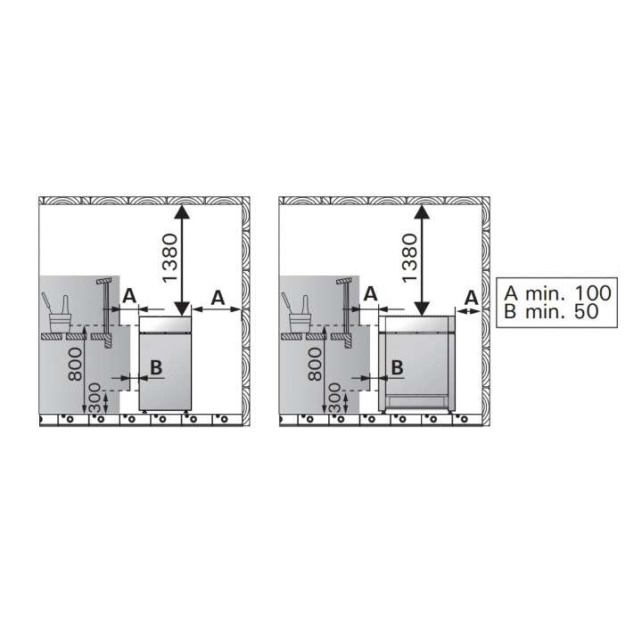 Elektromos szaunakályha - HARVIA Qube Pro 240