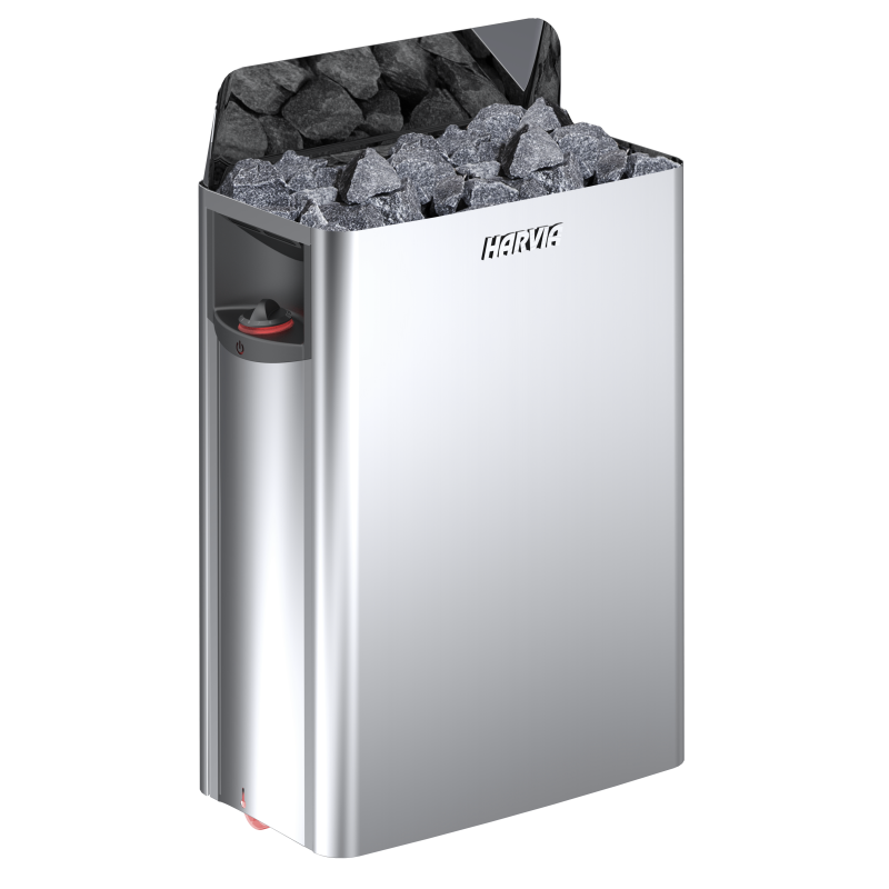 Elektromos szaunakályha - HARVIA The Wall SW90 9,0 kW vezérlőpanellel