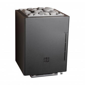 Elektromos szaunakályha - HUUM Core Wall Combi, fekete