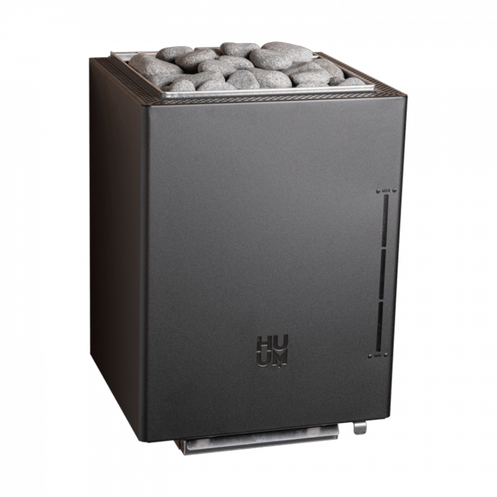 Elektromos szaunakályha - HUUM Core Wall Combi, fekete