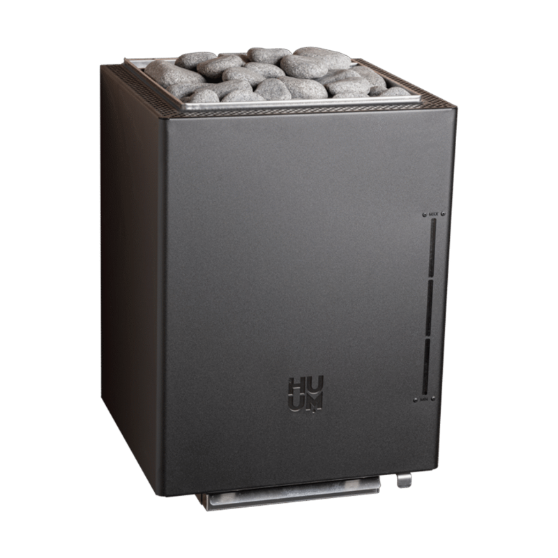 Elektromos szaunakályha - HUUM Core Wall Combi, fekete