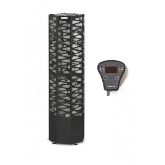 Elektromos szaunakályha - NARVI SMOOTH 10,5 kW, fekete