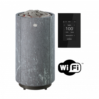 TULIKIVI KAARNA Nobile L elektromos szaunakályha, Wifi kezelőpanellel