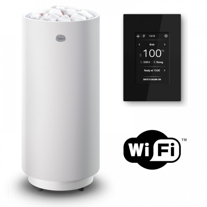 Elektromos szauna kályha TULIKIVI Pyry, WIFI vezérlőpanellel
