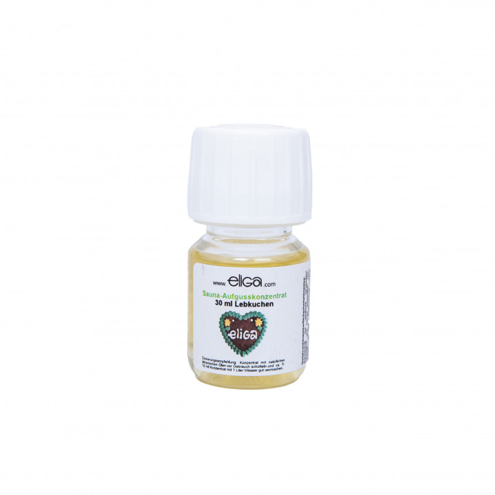 ELIGA Szauna Gyógytea Koncentrátum Mézeskalács, 30 ml