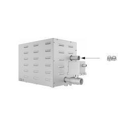 Sárgaréz csatlakozás gőzfejlesztőhöz Eos SteamAttrac  Sárgaréz csatlakozás gőzfejlesztőhöz Eos SteamAttrac