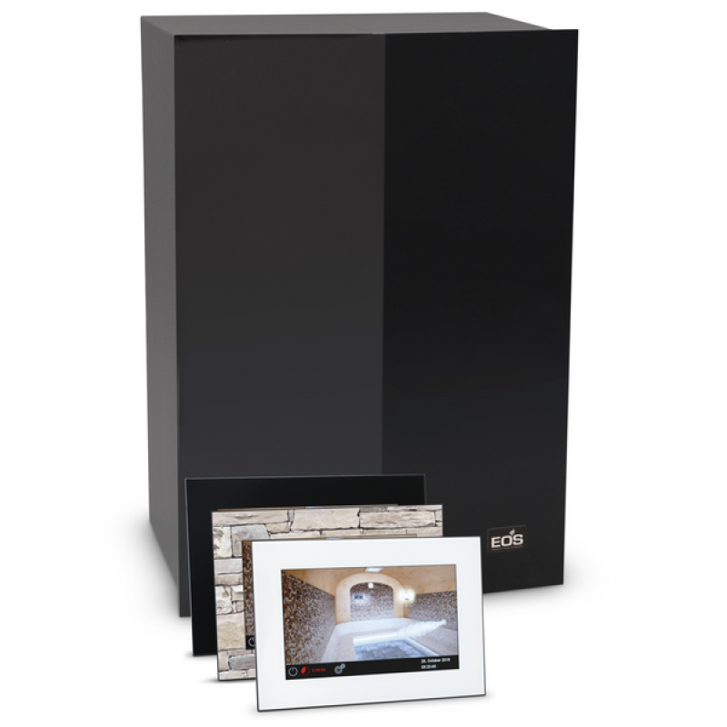 EOS SteamRock Premium II gőzfejlesztő vezérlőegységgel, egyedi kivitelben