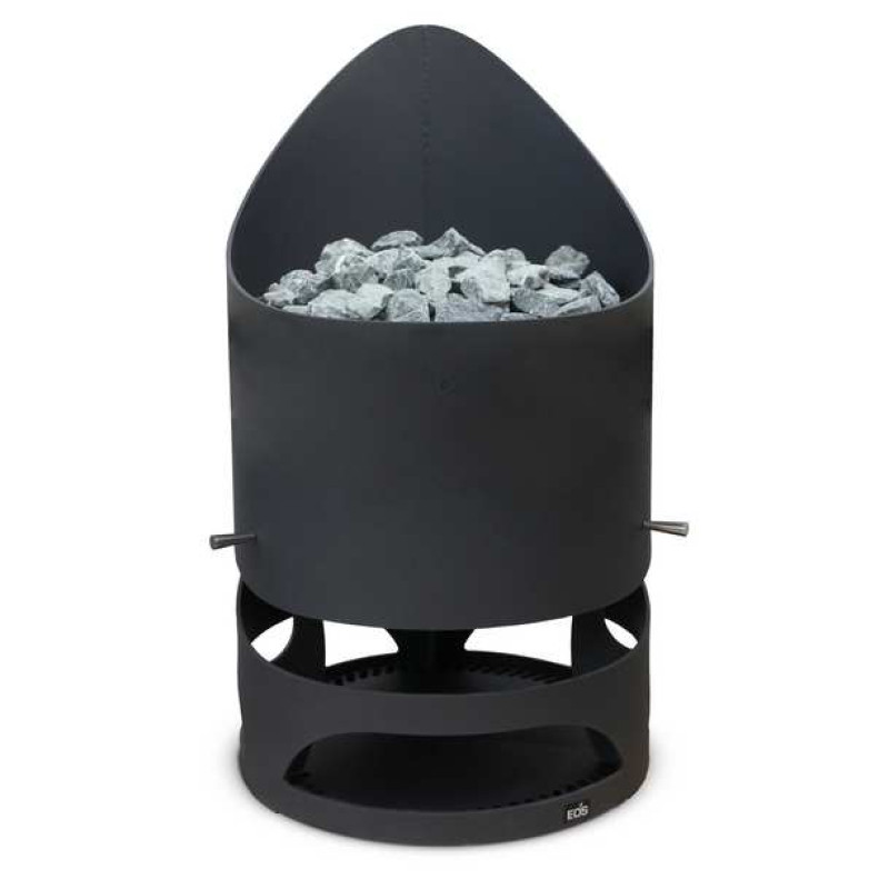 Elektromos szauna kályha - Eos Zeus HD, fekete