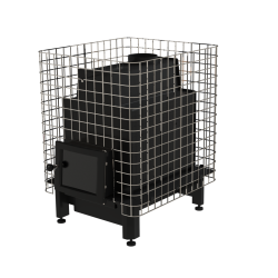 Fa tüzelésű szauna kályha - VILPRA ETNA-22-N-V belső tűztérrel 