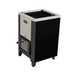 Fa tüzelésű szauna kályha - VILPRA FORNAX-E-V belső tűzhellyel 