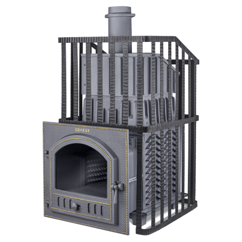 Fatüzelésű szaunakályha - Gefest Grom Uragan 50 (P)