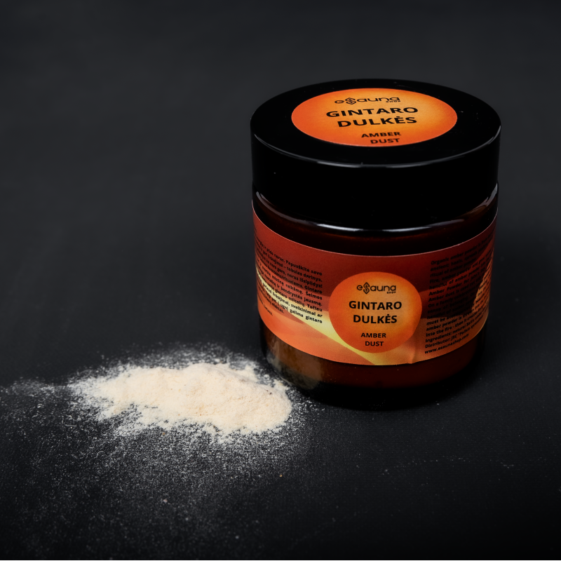 20 gramm természetes balti borostyánpor esküvőre vagy családi ünnepekre