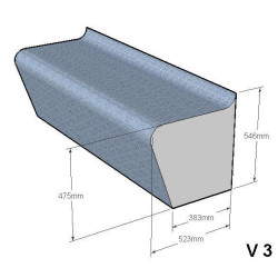 Gőzös szaunaülés V-3  Gőzös szaunaülés V-3