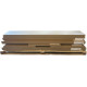 Standard szauna pad komplexum, fekete égerfa, hossza 2328mm