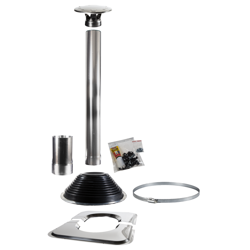 HARVIA 1500 kéménygarnitúra, hordó alakú szaunakabinokhoz