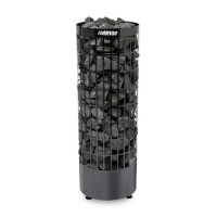 Elektromos szaunakályha - HARVIA Cilindro Black Steel PC110E 10,8 kW