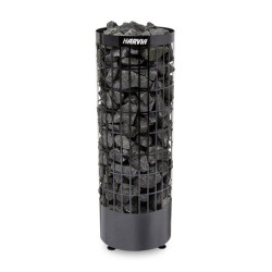Elektromos szaunakályha - HARVIA Cilindro Black Steel PC90E 9 kW