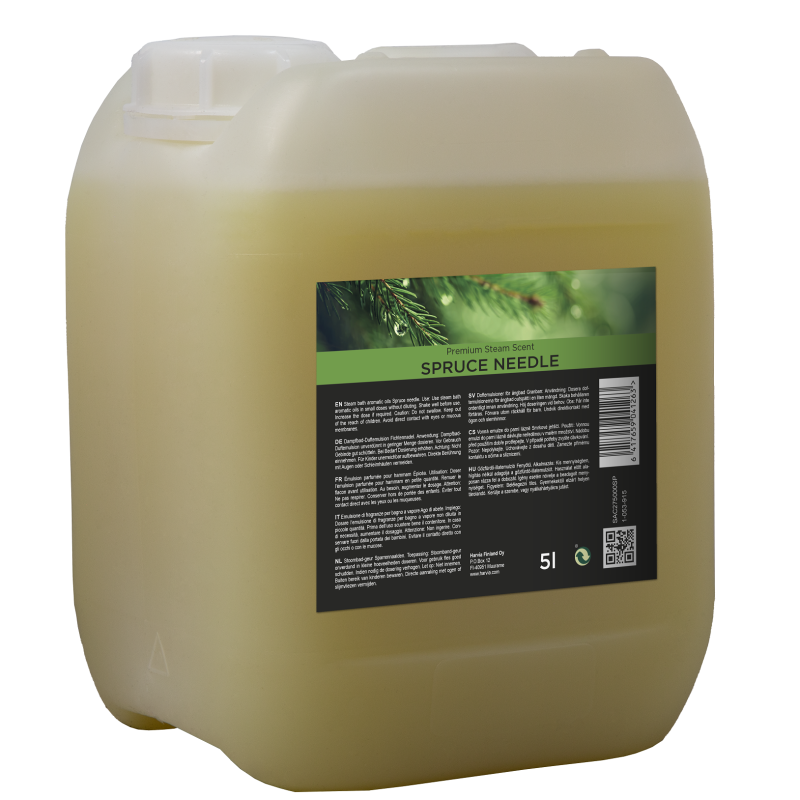HARVIA gőzfürdő aromás olajokkal, lucfenyő tűlevelű 5 l HARVIA gőzfürdő aromás olajokkal, lucfenyő tűlevelű 5 l