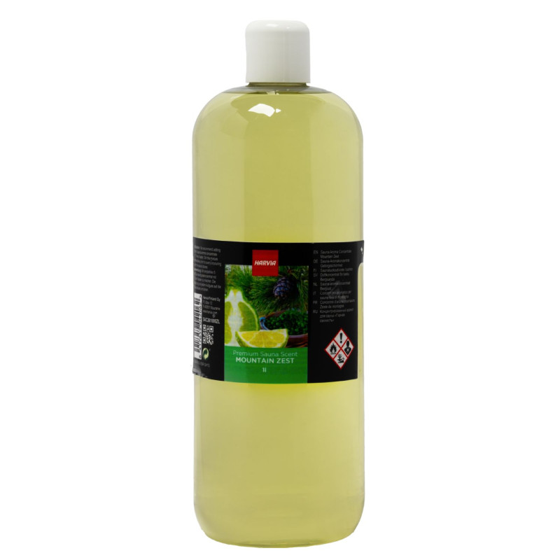 HARVIA szauna illat koncentrátum, arolla fenyő, bergamott és litsea cubeba illattal, 1 l