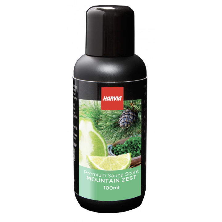 HARVIA szauna illat koncentrátum, hegyi fenyő, bergamott és litsea cubeba illattal, 100 ml