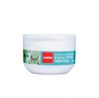 Szauna peeling só HARVIA eukaliptusz mentol 200g
