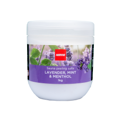 Szauna peeling só HARVIA levendula menta 1 kg