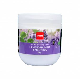 Szauna peeling só HARVIA levendula menta 1 kg