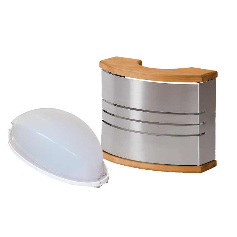 HARVIA szaunalámpa - Acél