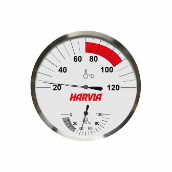 HARVIA hőmérő-higrométer 130 mm