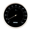 HARVIA szauna hőmérő, kerek, fekete, 160 mm átmérőjű, SAC90200 - 0